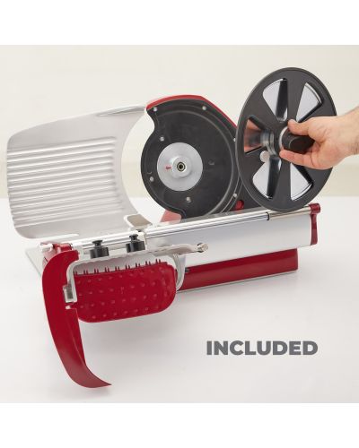 Affettatrice domestica Home Line 200 Plus MATTE Rosso 