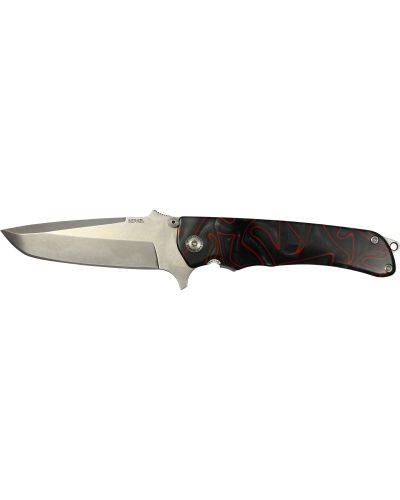 Cuchillo outdoor Kirinite Lava plegable